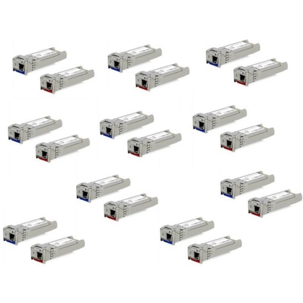 Pack de 20 modules SFP+ 10Giga SM WDM 10km 1x LC - UF-SM-10G-S-20