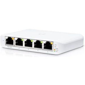 UniFi Switch 5 ports Giga dont 1 PoE in Flex Mini - USW-FLEX-MINI-EU