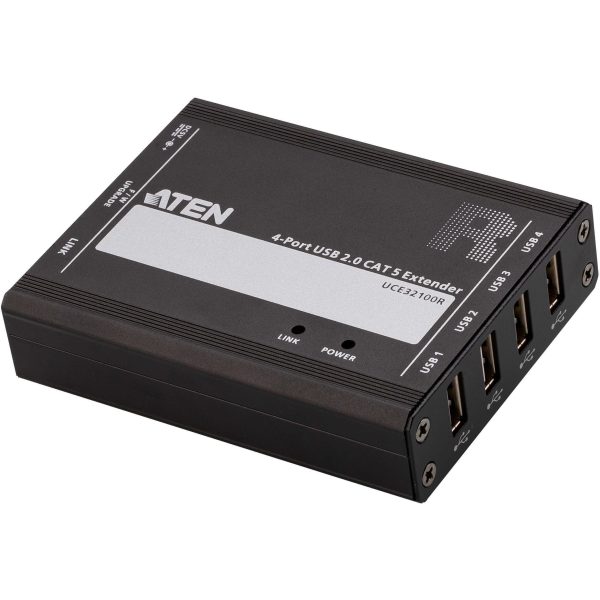 USB 2.0 extender sur Cat 5 RJ45 USB A / USB A 100m - UCE32100-AT-G