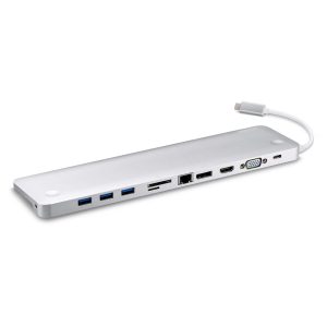 Dosckstation USB type C 4 USB 2 Vidéo RJ45 Audio - UH3234-AT