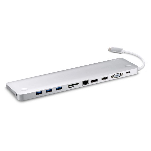 Dosckstation USB type C 4 USB 2 Vidéo RJ45 Audio - UH3234-AT
