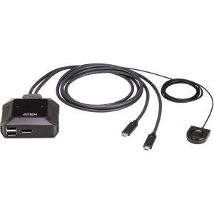 KVM swith 2 ports USB-C 4K DisplayPort - US3312-AT