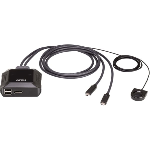 KVM swith 2 ports USB-C 4K DisplayPort - US3312-AT