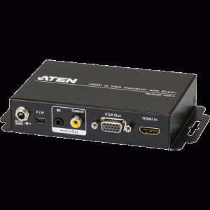Convertisseur HDMI vers VGA + audio avec scaler - VC812-AT-G