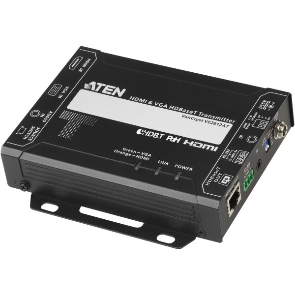Émetteur HDBaseT HDMI et VGA avec POH 4k@100m - VE2812AT-AT-G