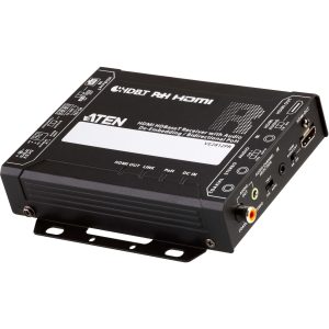 HDMI 4K HDBaseT Receiver 100m Audio PoH IR RS-232 - VE2812PR-AT-G