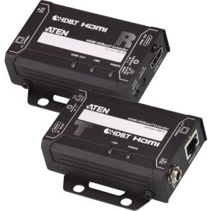 Vidéo extender T+R HDMI 4k 1 Cat5e small factor - VE811-AT-G