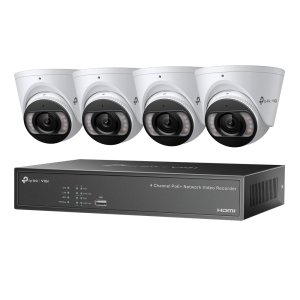 Kit NVR POE 4 canaux 2To + 4 caméras S445-2,8mm - VIGI NK4P-T4425-2T