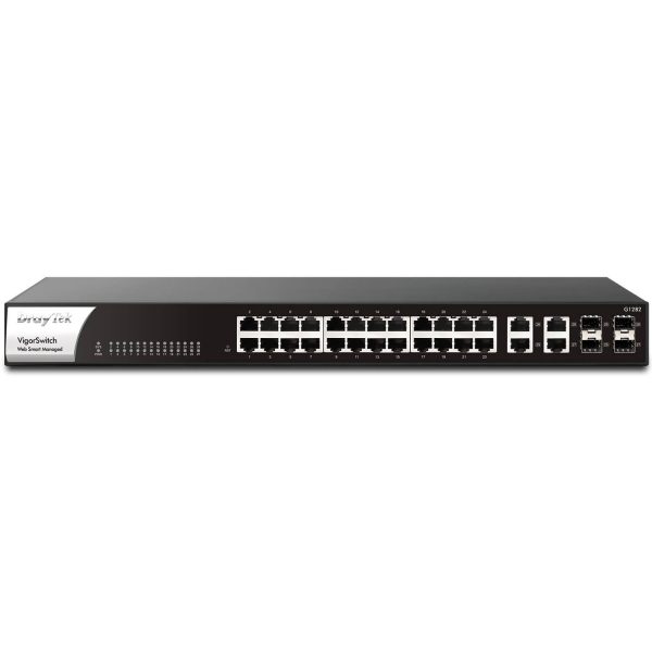 Switch Web Smart 24 Giga  + 4 Combo - VIGORSWITCH G1282