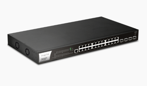 Switch L2+ 24 ports Giga PoE 4x combo SFP+ 400W - VIGORSWITCH P2282X