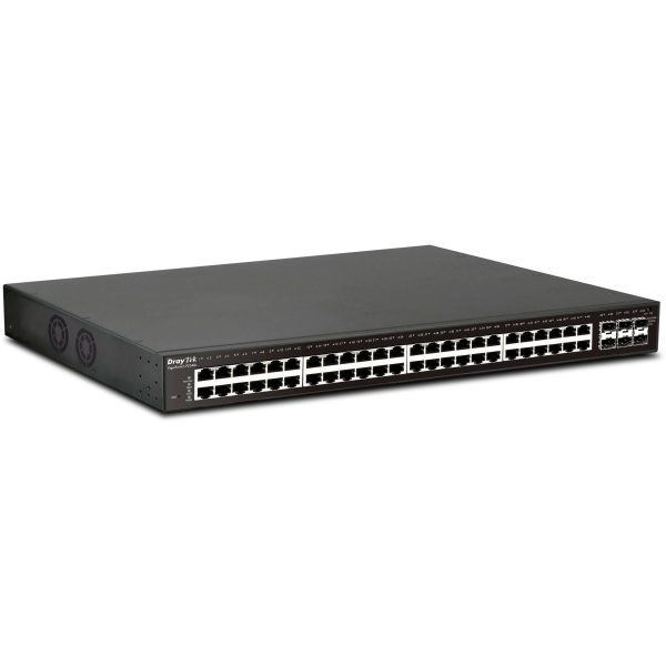 Switch L2+ 48 ports Giga PoE+  6 ports SFP+ 400W - VIGORSWITCH P2540XS