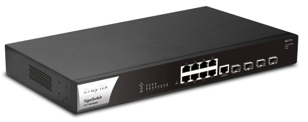 Switch L2+ 8 ports 2,5 Gbe PoE + 4 SFP+ 400W - VIGORSWITCH PQ2121X
