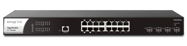 Switch L2+ 16 ports 2,5 Gbe PoE + 4 SFP+ 400W - VIGORSWITCH PQ2200XB