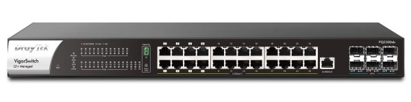Switch L2+ 24 ports 2,5Giga PoE 6 ports SFP+ 400W - VIGORSWITCH PQ2300XB
