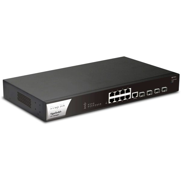 Switch L2+ 8ports 2,5 Gbe + 4 SFP+ - VIGORSWITCH Q2121X