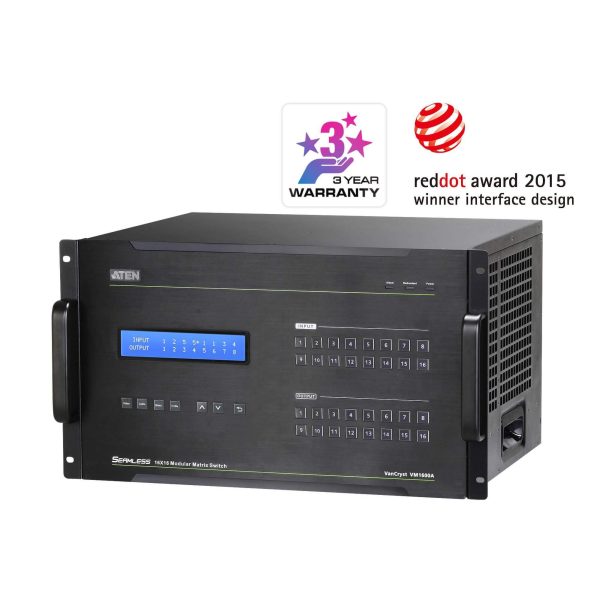 Switch HDMI Matrix 16x16 modulaiire (Chassis seul) - VM1600A-AT-G