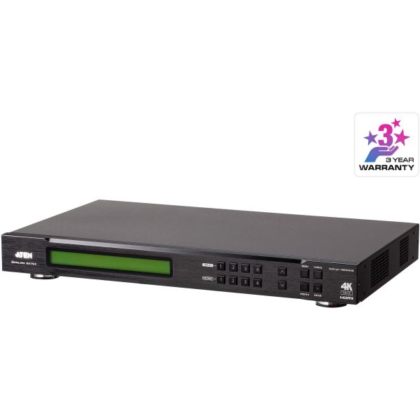 Matrice vidéo 4x4 HDMI True 4K avec scaler - VM6404HB-AT-G
