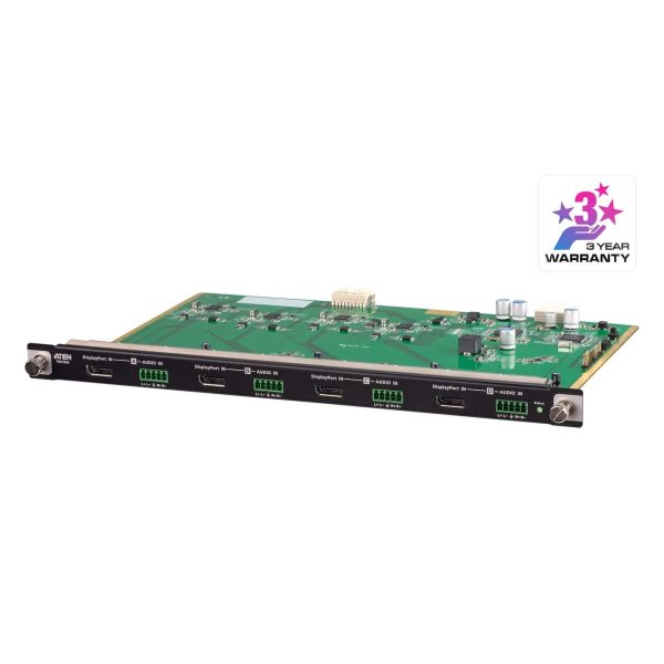 Carte d'entrée DisplayPort 4K à 4 ports - VM7904-AT
