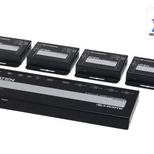 Splitter HDMI 4K Cat 6 avec 4 récepteurs - VS1824KIT-AT-G
