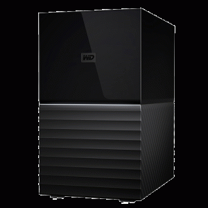 Disque ext. USB 3.0 3''1/2 My Book Duo 16 To - WDBFBE0160JBK-EESN