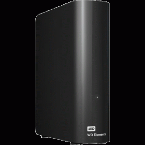 Disque externe 3"1/2 USB 3.0 Elements 4To noir - WDBWLG0040HBK-EESN