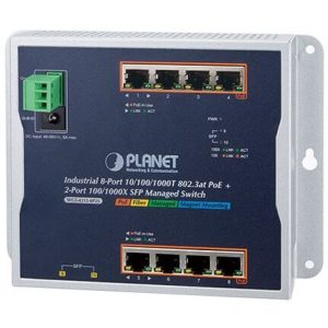 Switch mural L2 8 ports Giga PoE at 200W 2xSFP - WGS-4215-8P2S