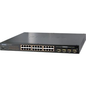 Switch 24 ports Giga PoE HP + 4 SFP 440W projet - WGSW-24040HP4