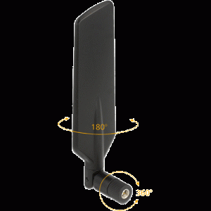 Antenne LTE Dual Band SMA 1-4dBi omnidirect. - 12408