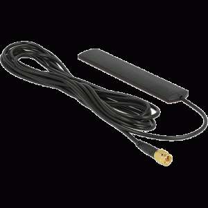 Antenne LTE SMA à coller 3 dBi câble 3m - 88987