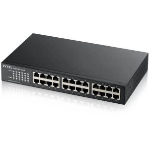 Switch 24 ports Gigabit desktop sans venti. - GS1100-24E-EU0103F