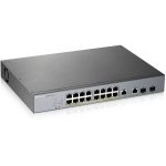 Switch 16 ports Giga POE++ 2 SPP 250w Extended mod - GS1350-18HP-EU0101F