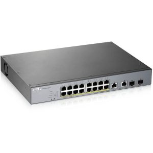 Switch 16 ports Giga POE++ 2 SPP 250w Extended mod - GS1350-18HP-EU0101F