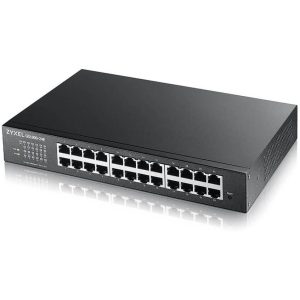 Switch 19" Smart 24 ports Giga Desktop fanless V3 - GS1900-24E-EU0103F