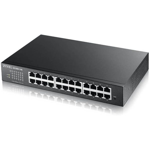 Switch 19" Smart 24 ports Giga Desktop fanless V3 - GS1900-24E-EU0103F
