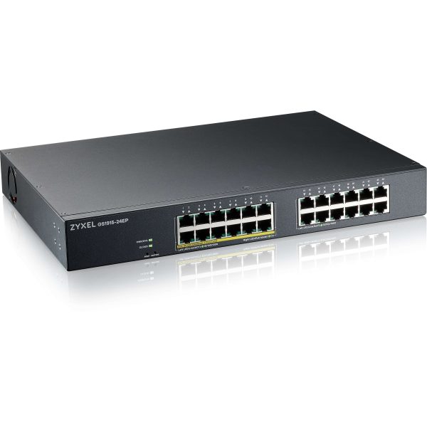 Switch Smart 24 ports dont 12 PoE Giga Flex Nebula - GS1915-24EP-EU0101F