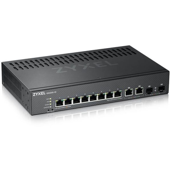Switch 19" L2 8 ports Giga 2 ports Combo - GS2220-10-EU0101F