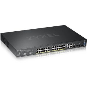 Switch 19" L2 24 ports Giga POE+ 375W - GS2220-28HP-EU0101F