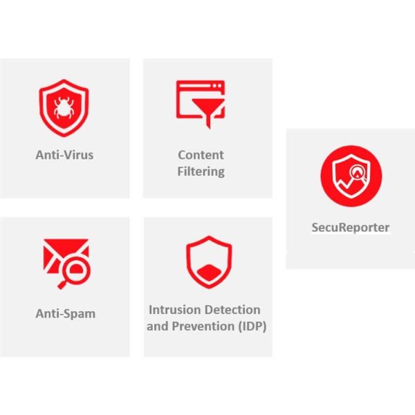Licence 1 an UTM USGFLEX 200 + SecuReporter - LIC-BUN-ZZ0097F