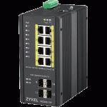 Switch indus man. IP30 8x Giga PoE+ 4 SFP -40/75° - RGS200-12P-ZZ0101F