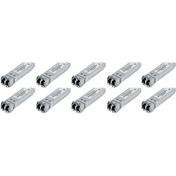 Pack de 10 mod. SFP+ 10G monomode LC duplex 10km - SFP10G-LR-E-ZZBD01F
