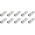 Pack de 10 Mod. SFP WDM 1 LC (TX1550/RX1310) 20km - SFP-BX1550-E-ZZBD02F