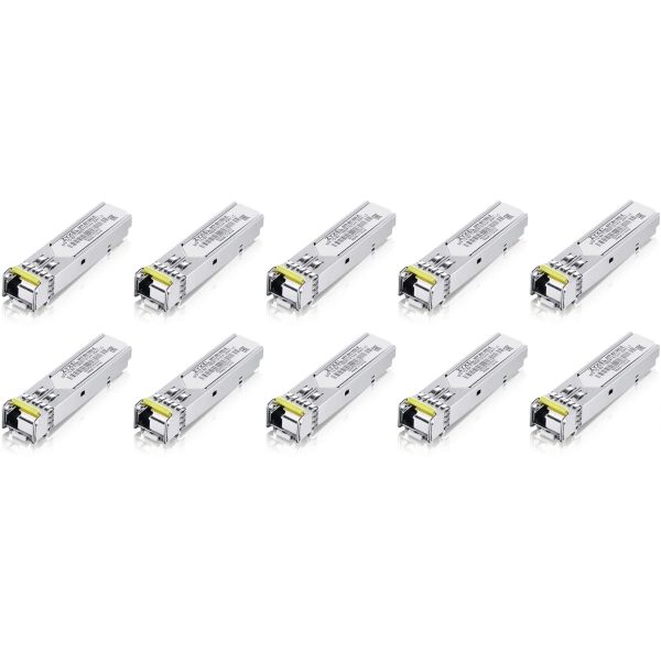 Pack de 10 Mod. SFP WDM 1 LC (TX1550/RX1310) 20km - SFP-BX1550-E-ZZBD02F