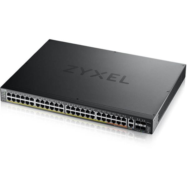 Switch 19" L3 48 ports Giga POE 600 W+ 4 SFP+ - XGS2220-54HP-EU0101F