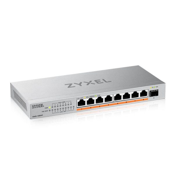 Switch Soho  8 ports 2,5 Giga POE + 100W- 1 SFP+ - XMG-108HP-EU0101F