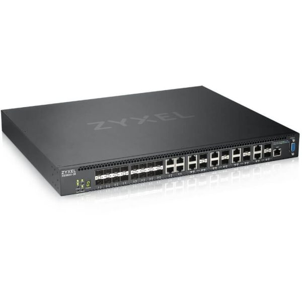 Switch 19" L2+ 24 ports Giga SFP + 4 RJ/SFP+ 4SFP+ - XS3800-28-ZZ0101F