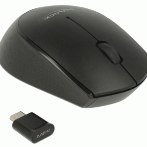 Mini souris optique sans fil 3 boutons USB Type C - 12526