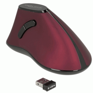 Souris sans fil USB ergonomique 5 boutons - 12528