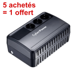 Onduleur Line interac 600Va 3 prises 2P+T 5+1 grat - BU600E-FR PACK 5