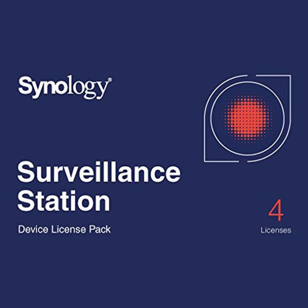 Licence virtuelle 4 caméras pour Nas Synology - VIRTUAL LICENCE PACK (X4)