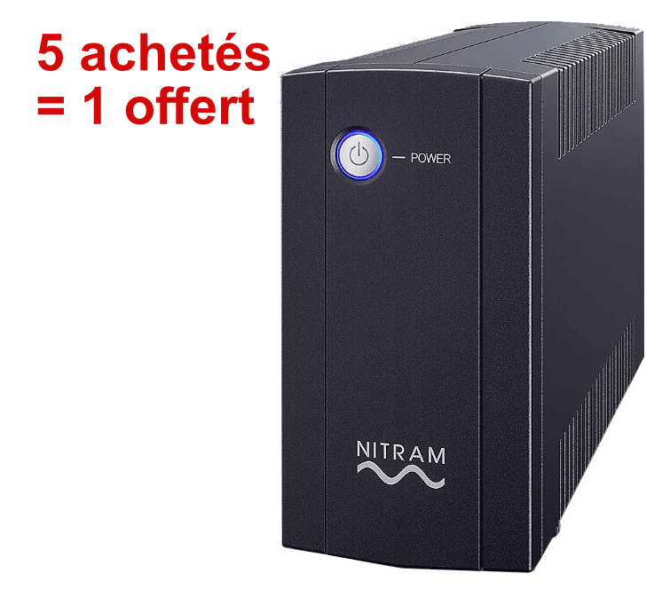 Onduleur Elite Value IEC 650VA 5+1 gratuit - ELITE VALUE IEC 650